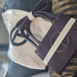 Brand New!! 🔥Telfar Eggplant Mini Bag Modern Design